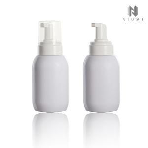 300/500ml Plastic Foam Bottle HDPE Facial Mousse Liquid Round Cute Bottle
