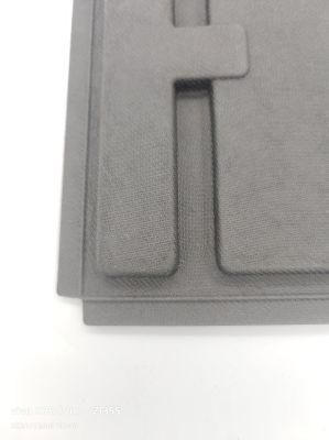 Black Paper Plastic Environmentally Degradable Blister Tray