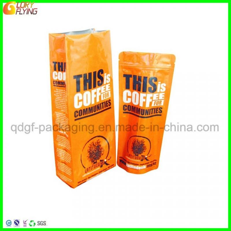 Cmyk Printing Flexible Packaging Aluminum Organ Bag for Food Coffee Packing