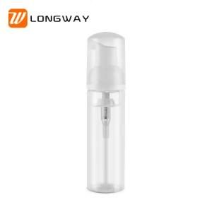 60ml Plastic Cosmetic Foam Pump Bottle Packaging with Soap Dispenser