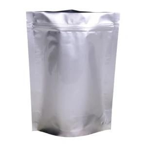 High Quality Silver Aluminum Foil Seal Bag with Zipper for Tea Coffee