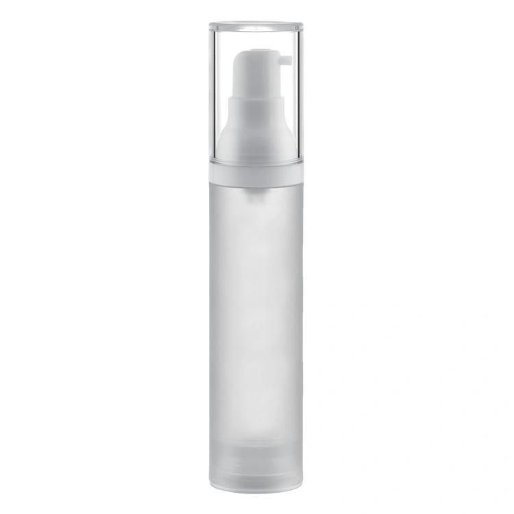 Cylinder Cosmetic Plastic Container Airless Bottle for Skincare