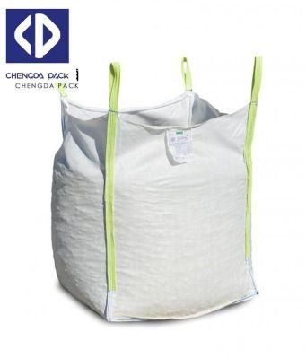 Wholesale 1 Ton Jumbo Big Bag1000kg Waterproof Laminated PP FIBC Bulk Bag for Sand Cement Waste