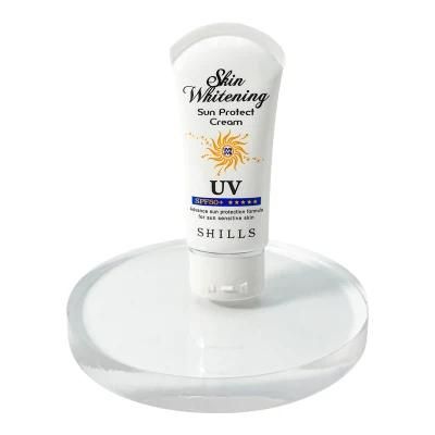 5 Layer Sun Protection Cream Tube with Oval Screw Lid