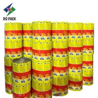 Laminated Plastic Packaging Film Sugar Candy Nuts Meat Products Ice Cream Packaging Film PE Pet Roll Film