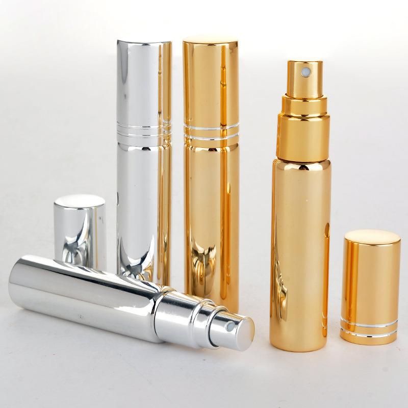 UV Empty 10ml Refill Glass Perfume Bottle with Atomizer Spray