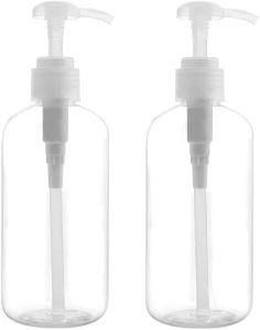 10oz 300ml Empty Pump Bottle Plastic Pump Refillable for Shampoo Body Wash Soap or Lotion Dispenser