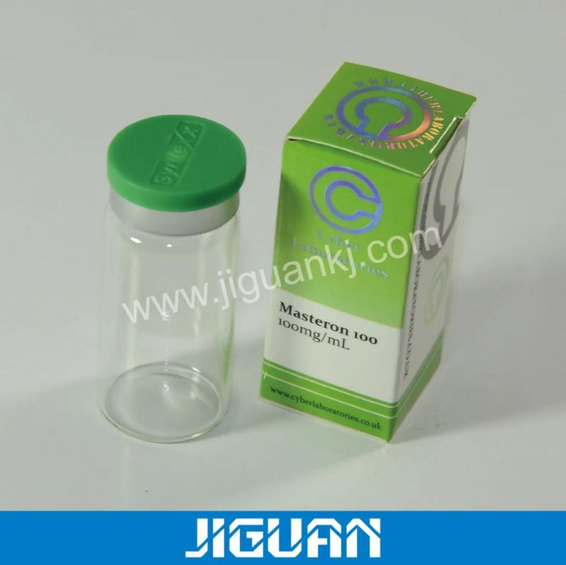 Free Design Silver or Holographic Hot Stamping Vial Packaging Box for Steroid