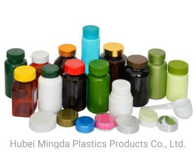 Plastic Pet/HDPE 200ml Round Gourd Bottle for Medicine/Cosmetic Packaging