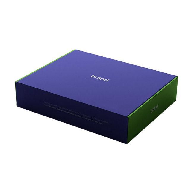 Custom Flat Folding Recyclable Corrugated Packaging Cardboard Box