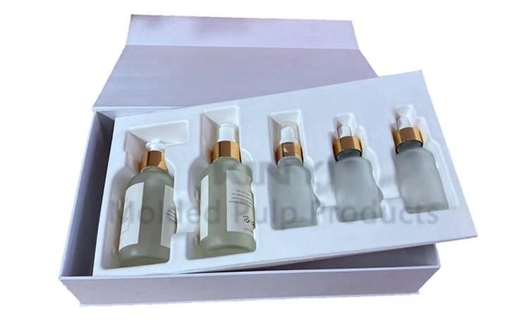 Custom Design Recyclable Molded Pulp Packaging Box with Insert Tray