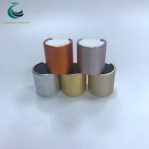 20 24 28/410 415 Aluminum Cosmetic Disc Top Cap/Lid/Cover for Shampoo Bottle