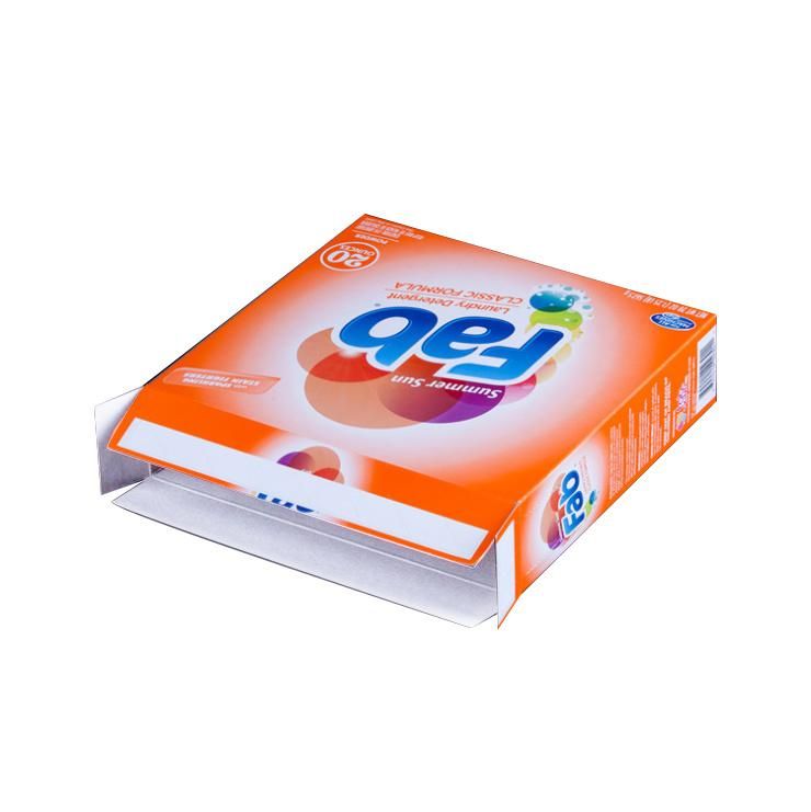 Wholesale Custom Logo Eco-Friendly Feature and Cleaner Detergent Type Detergent Powder Box