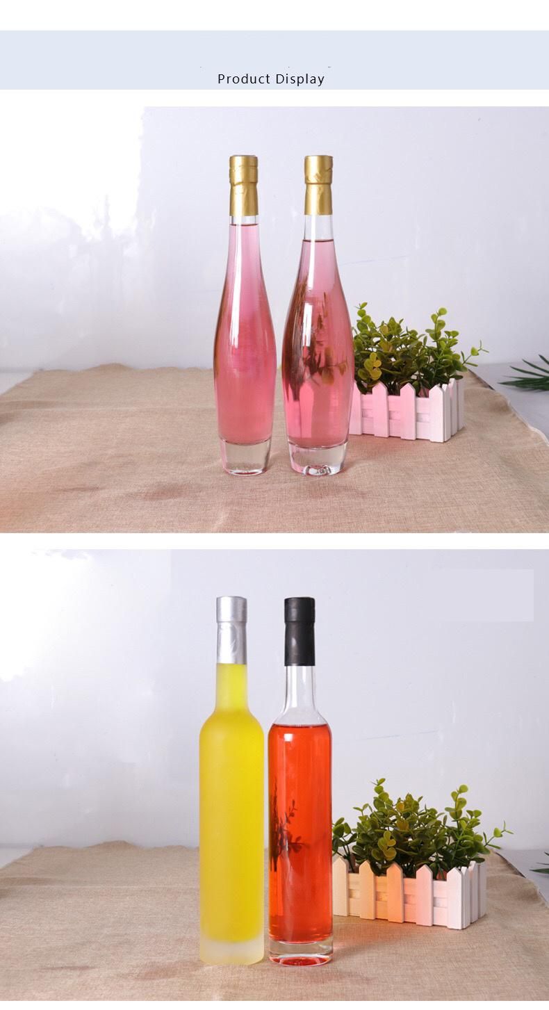375ml Ice Wine Glass Bottle for Juice Wine and Red Wine