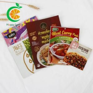 Factory Supply Customized Printing Plastic Laminated Aluminum Foil Soup Seasoning Spices Packaging Bags