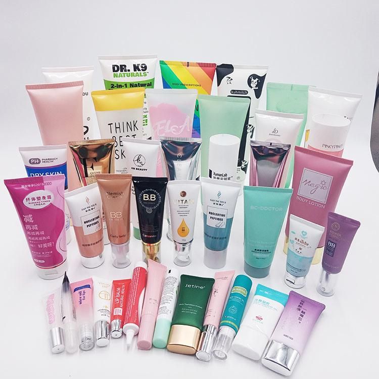 Custom Lip Gloss Tubes Packaging Cosmetic Lipstick Tube Plastic Package