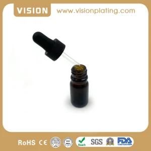 Plastic Dropper with Black Glass Bottle