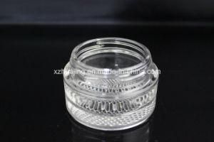 50ml Clear Empty Cosmetic Glass Cream Jar