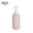 OEM Hot Stamping 250ml Pet Lotion Shampoo Bottles