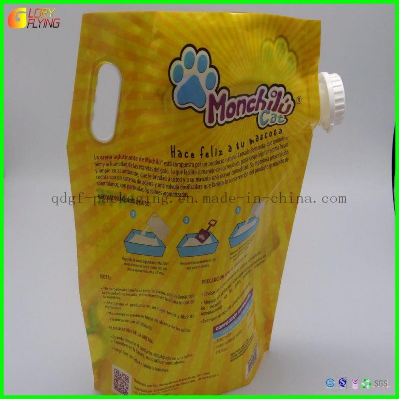 Multi-Color Printing Resealable Standing Bag Plastic Zipper Bag Pet Food Bag