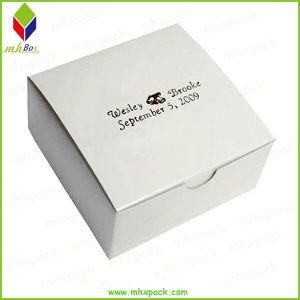 Custom Logo Flat Folding Art Paper Packaging Box