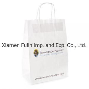 Wholesale Cheap Manufacturer Kraft Paper Packaging Bag with Twisted Handle