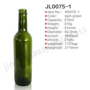 Small Size Wine Bottle, 375ml Wine Bottle