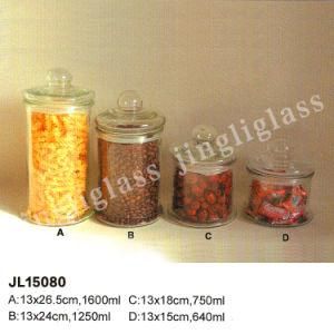 Different Sizes Glass Jar/ Storage Glass Jar