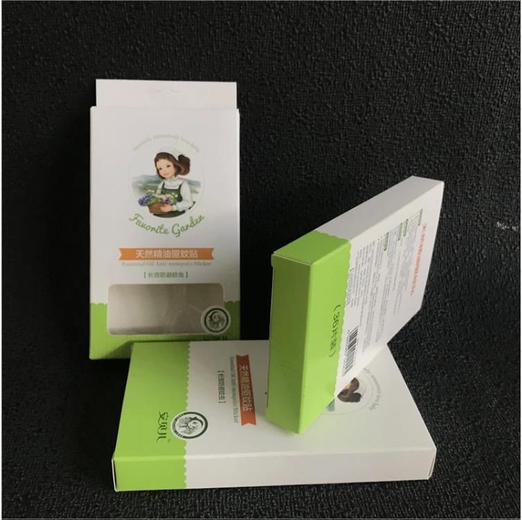 Custom printed colorful paper cosmetic gift packaging box