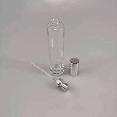 Custom Logo 20ml 60ml 100ml Clear Transparent Glass Perfume Spraying Bottle