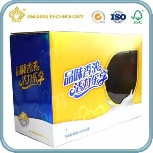 Corrugated Milk Packaging Box (with clear window)