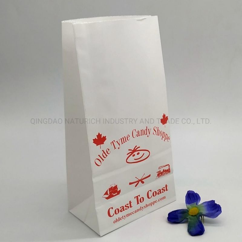 Custom Oil Proof Fast Food Packaging Fried Chicken Paper Bag for Fried Food