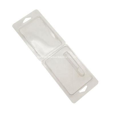 0.5 Ml Plastic Clear Vape Cartridge Clamshell Blister