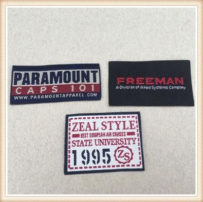 Low MOQ Custom Cheap Clothing High Quality Woven Labels