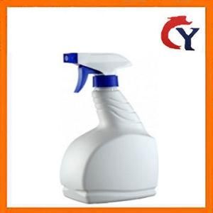 750ml Plastic HDPE Rectangle Chemical Fine Mist Trigger Spray Bottle