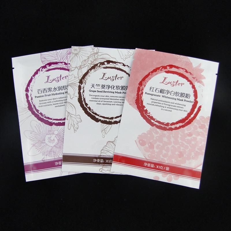 Customized Aluminum Foil Facial Mask Packing Bag