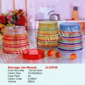 900ml New Design Glass Storage Glass Jar