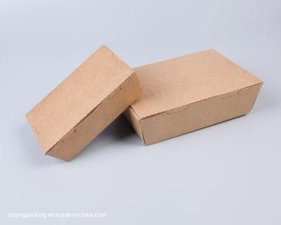 Wholesale Brown Kraft Paper Lunch Box for Restaurant