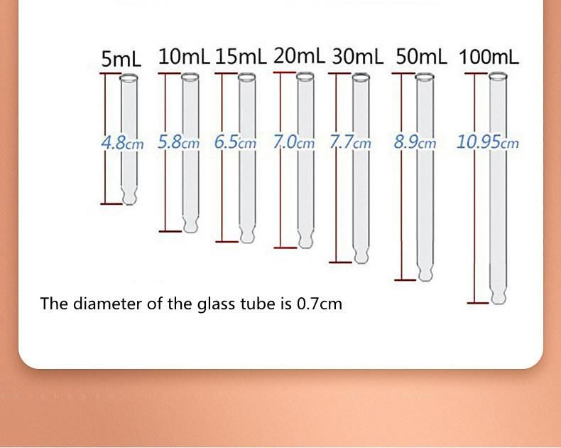 China 5ml-100ml Dropper Amber Brown Color Dispenser Packaging Essential Oil Glass Bottle of Water Perfume Cosmetic Medicine Juice