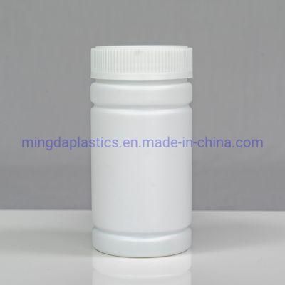 Empty Straight-Shaped Oxygen Resistance Capsules Packaging HDPE 250ml Plastic Bottle