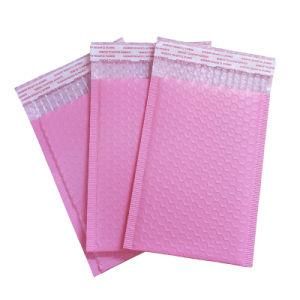 Warehouse Factory Price Waterproof Custom Design Pink Poly Bubble Mailer