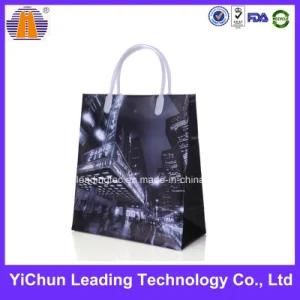 PVC Fashion Shopping Packaging Promotion Handle Plastic Bag