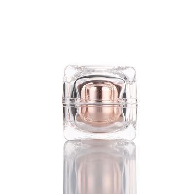 Clear Mini Plastic Acrylic Jar 30ml (ZY03-A107)