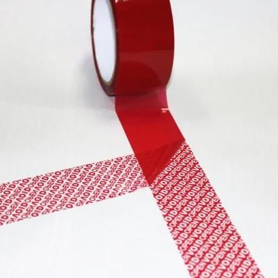 Custom Pet Tamper Evident Tape Sealing Tape