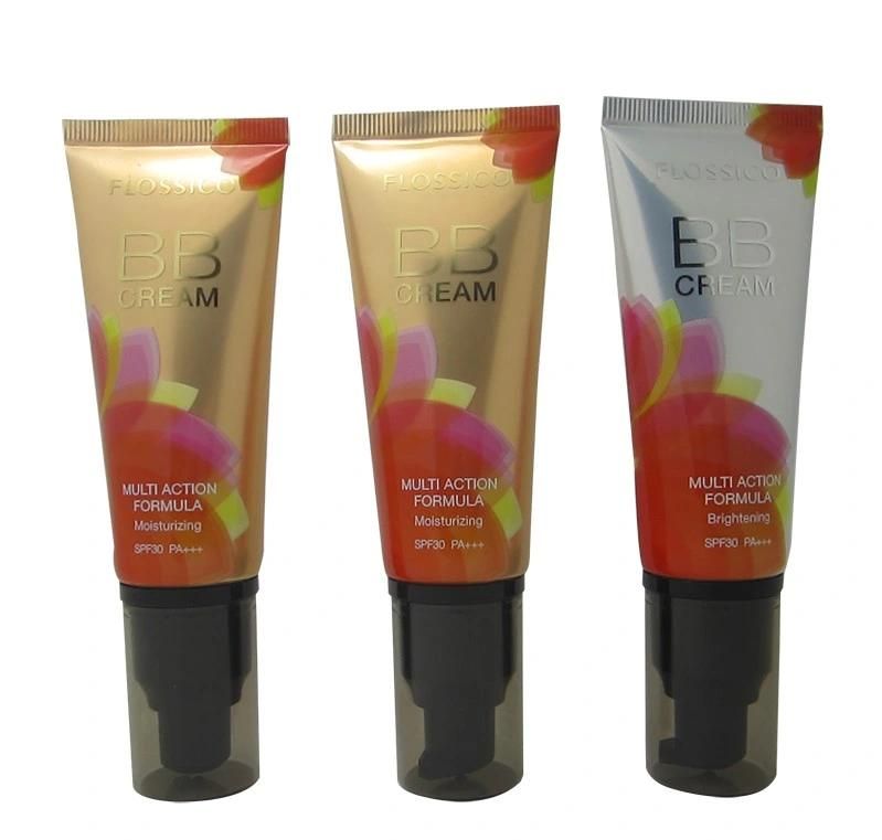 Empty Bb Cream Cosmetic Packaging Tubes Plastic Soft Cosmetic Tube 30/50 Ml Wholesale PE Cosmetic Squeeze Tub