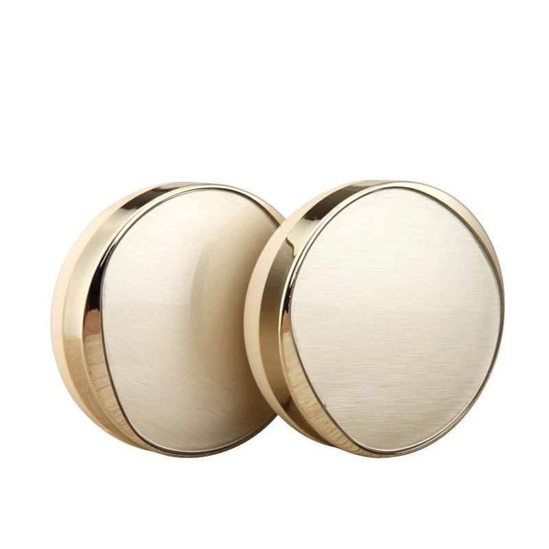 Hot Sale Bb Air Cushion Case Round Champagne Air Cushion Foundation Case Cushion Foundation Packaging Case Bb Cream Container