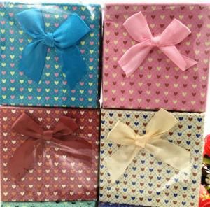 Paper Jewelry Box with Bow