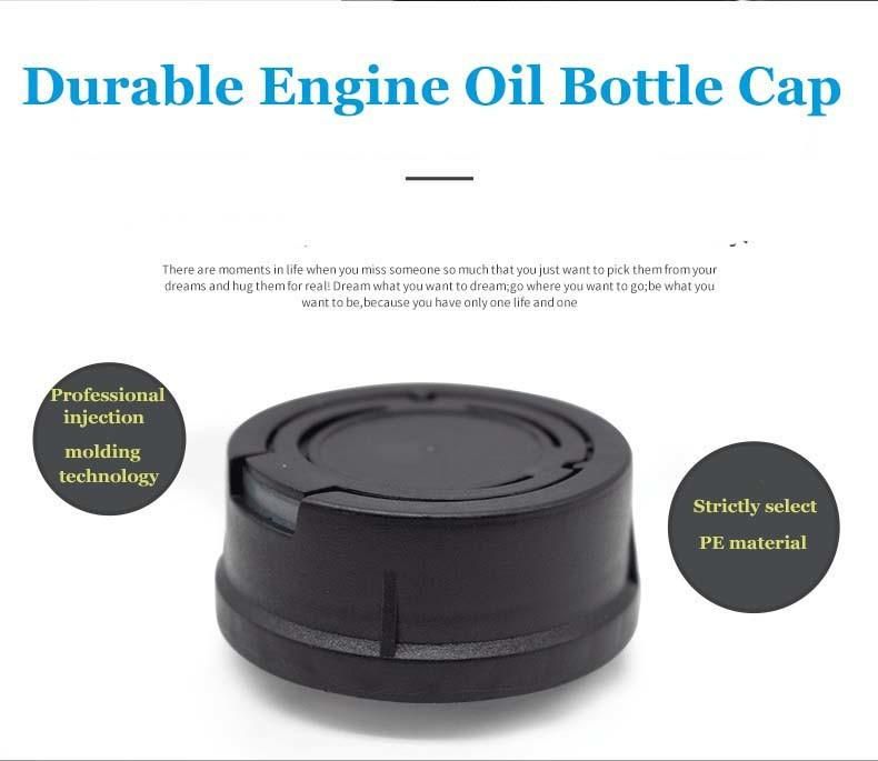 Hot Sale 1L-4L Engine Oil Bottle Caps Plastic Engine Oil Lid Bottle Caps for Lubricating Oil Coolant Bottle