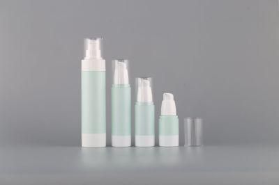 15ml 30ml 50ml Transparent Cream Oil Bottle Custom Color Airless Pump Bottle