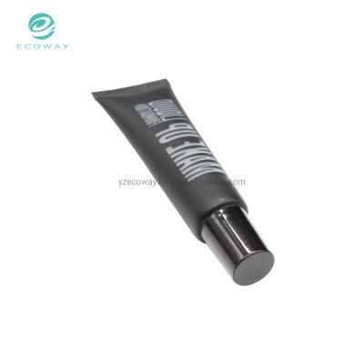 Cosmetic Black Plastic Squeeze Tubes Packaging for Makeup